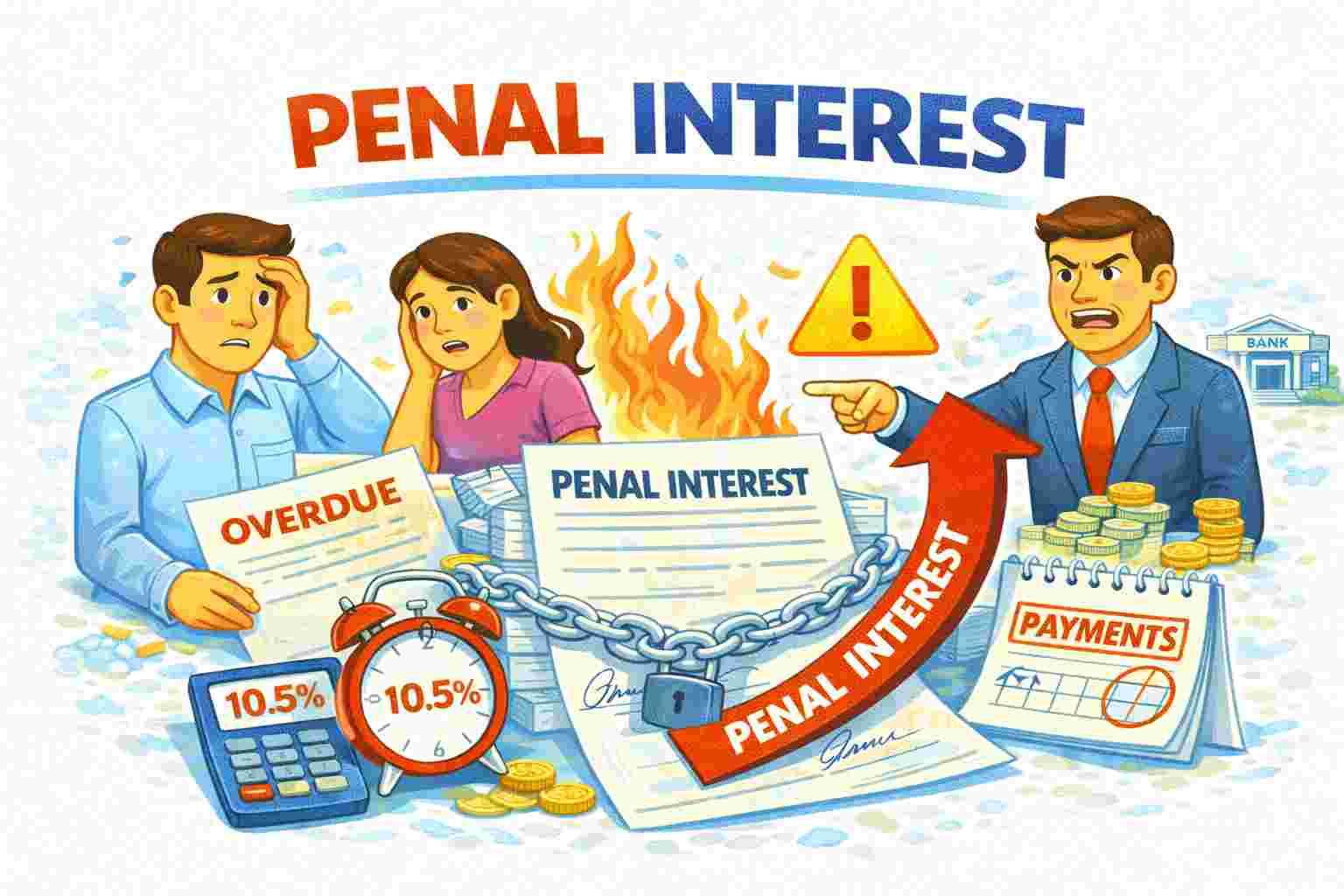 What is Penal Interest? Meaning and How it is Calculated?