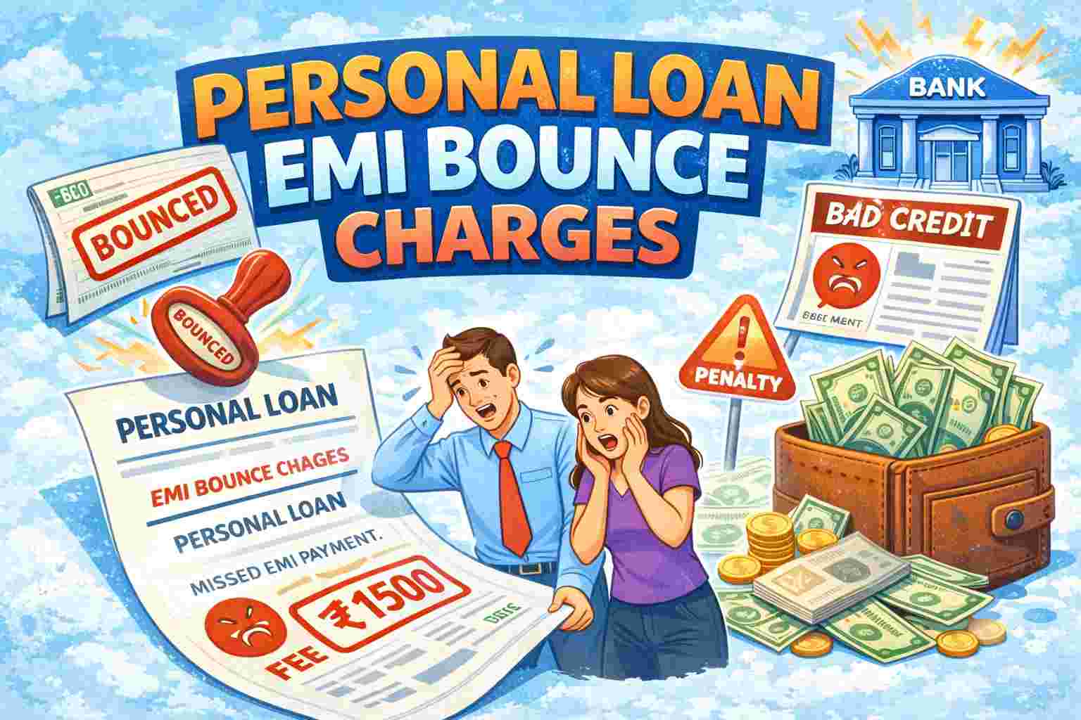 What are Personal Loan EMI Bounce Charges and How To Prevent Them?