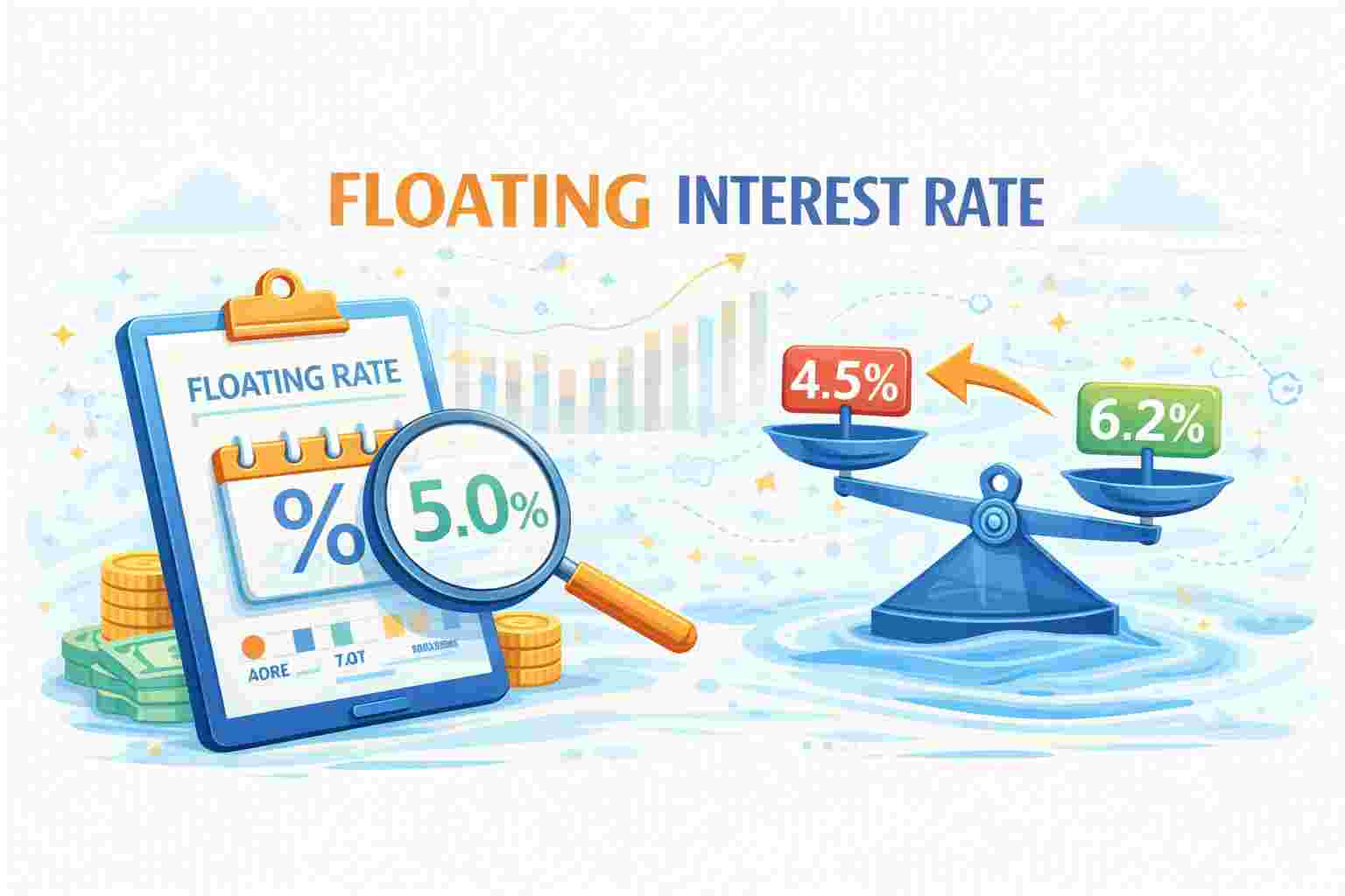 Floating Interest Rates: Formula, Types, Pros & Cons, and Uses