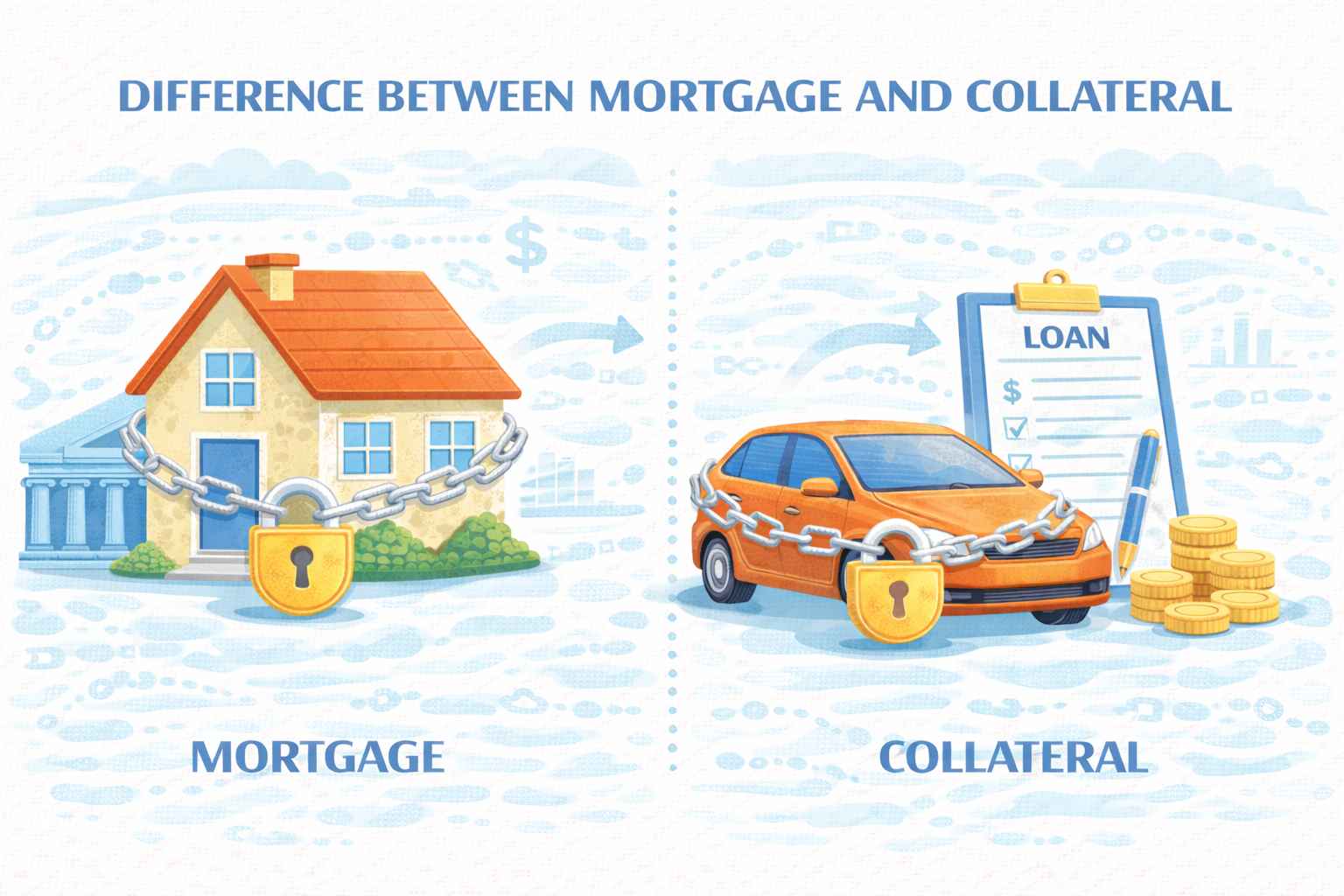Difference Between Mortgage and Collateral