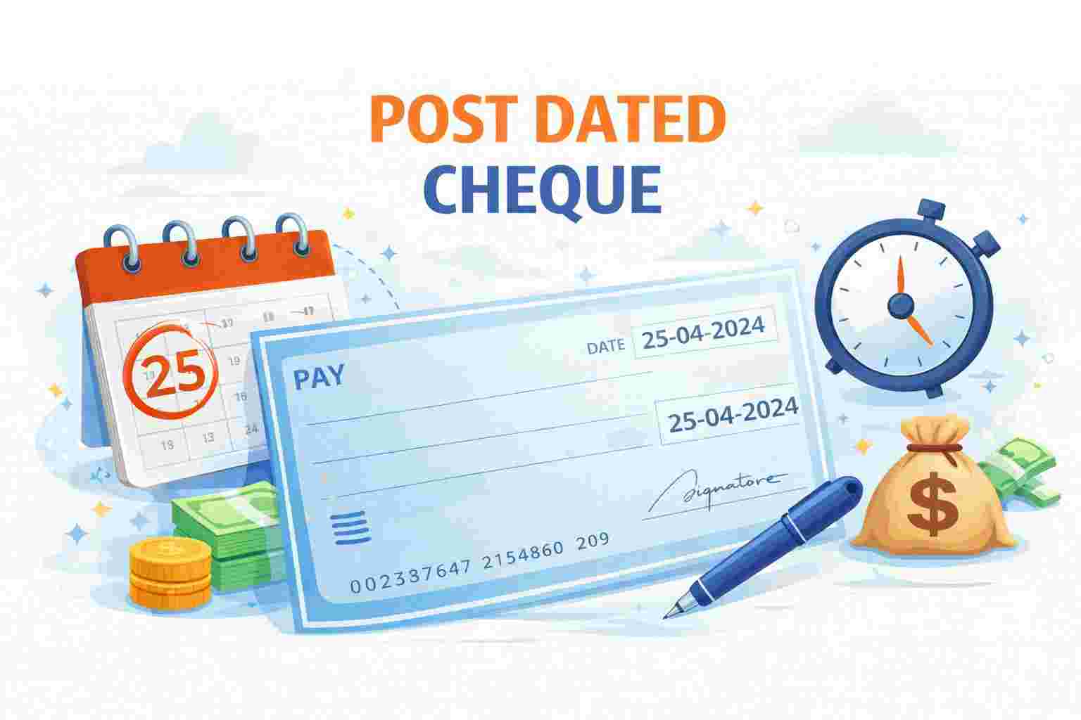 What is a Post Dated Cheque? Meaning, Benefits & Validity