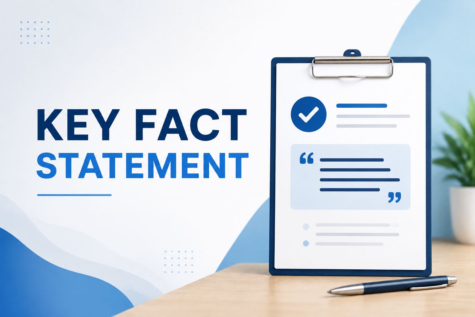 What is Key Fact Statement? How To Access Key Fact Statement?