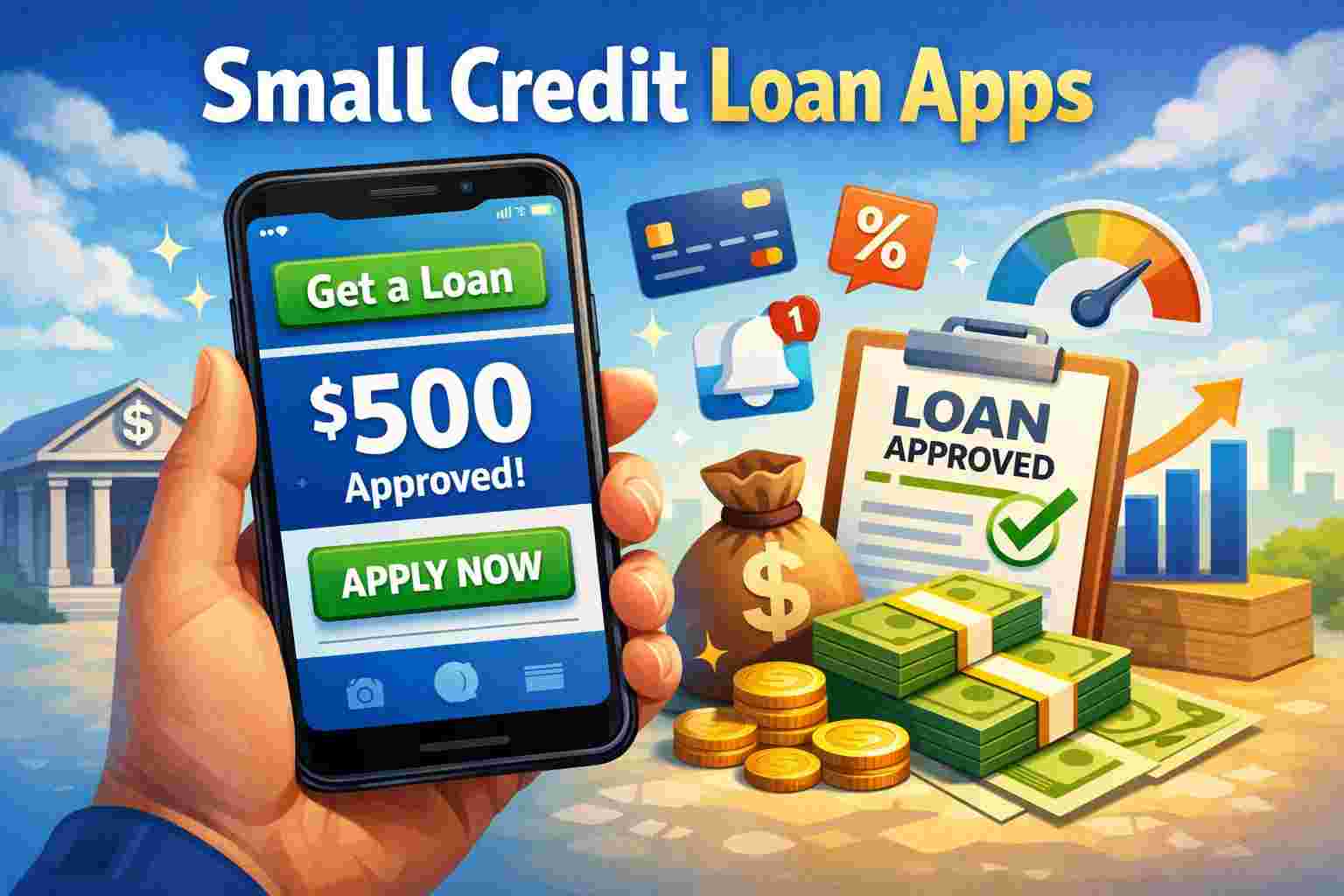 Top 10 Small Credit Loan Apps In India - 2026
