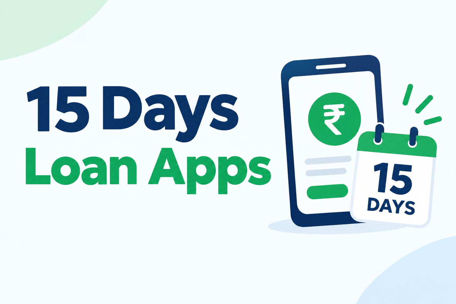15 Days Loan Apps List - 2026