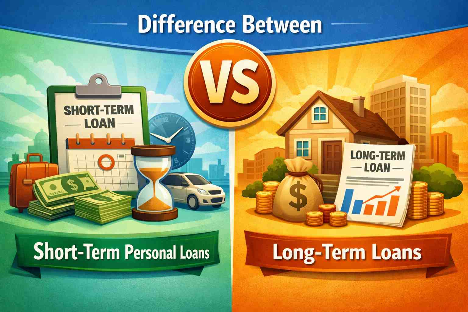 Difference Between Long-Term Loans vs Short-Term Loans