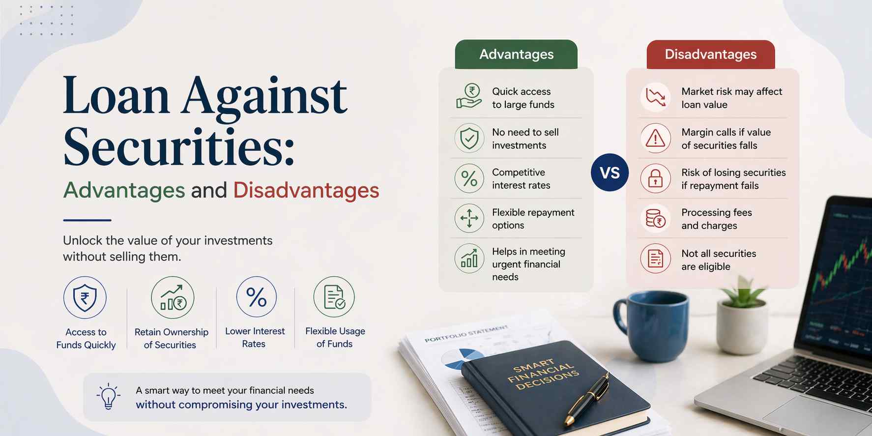 Loan Against Securities: Advantages and Disadvantages