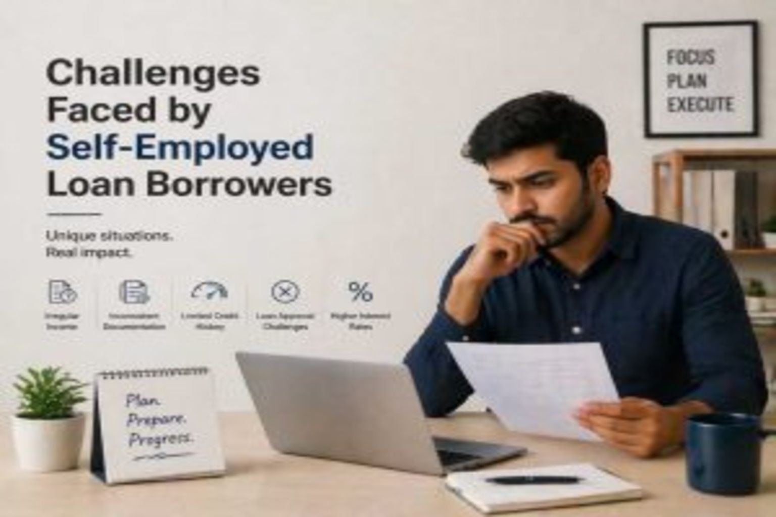 Challenges Faced by Self-Employed Loan Borrowers (And How to Solve Them)