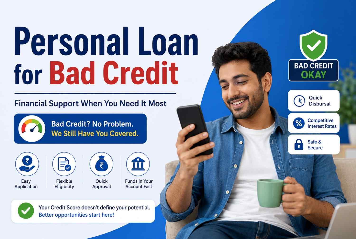 How to Get a Personal Loan for Bad Credit?